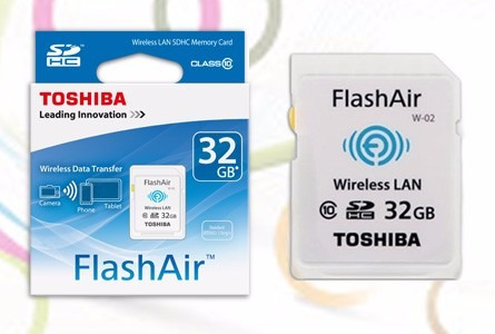 Tarjeta Sd Toshiba Flashair Wifi 32 Gb Garantia