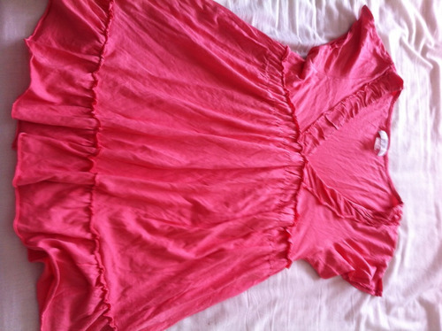 Polera Marca Zara Talla S Tipo Maternal Color Damasco Rosa