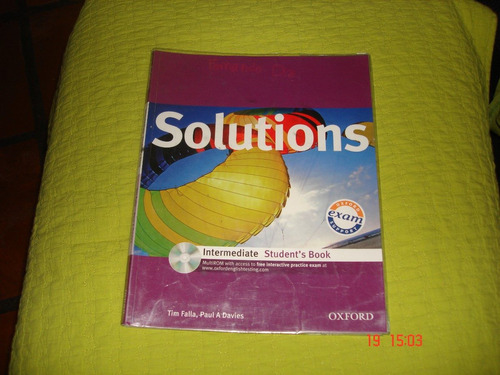 Solutions Intermediate Student´s Book Con Cd Oxford