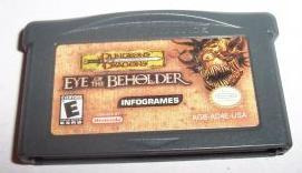 Dungeons & Dragons / Eye Beholder / Gameboy Advance Gba Ds