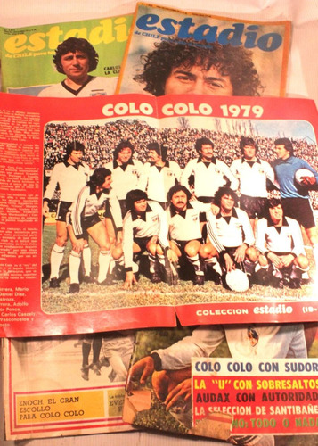 Colo Colo 1976 ¿ 78 ¿ 79 Cazsely Revitas Estadio (4)