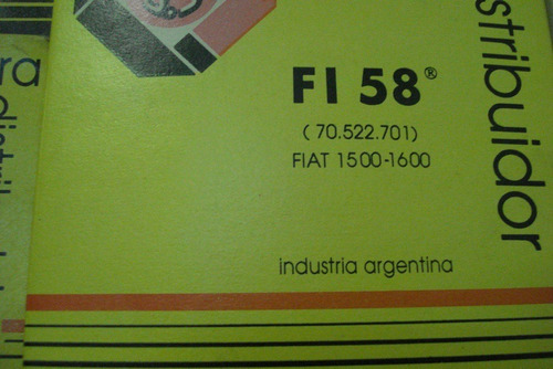 Tapa De Distribuidor De Fiat 1500 Y 1600---189$
