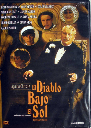 Dvd - Agatha Christie - El Diablo Bajo El Sol  Peter Ustinov