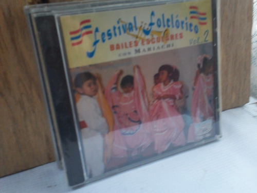 Festival Folclorico.bailes Escolares Con Mariachi.vol.2 Cd.