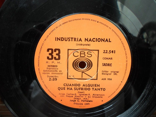 Industria Nacional - Cuando Alguien Que Ha Sufrido Tanto