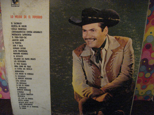 Lalo Gonzalez Piporro Lp Lo Mejor Album 3 Acetatos Z
