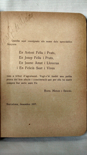 Imagen 4 de 4 de Promptuari Ortografic Catala Rafael Monjo I Segura 1917