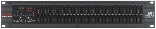 Equalizador De Áudio Gráfico Dbx 2031 Com 31 Bandas 110v