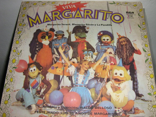 Margarito Tereré,blanquita Silván Y La Pandilla. Lp.