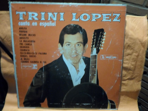 Trini Lopez - Canta En Español - Vinilo Argentino