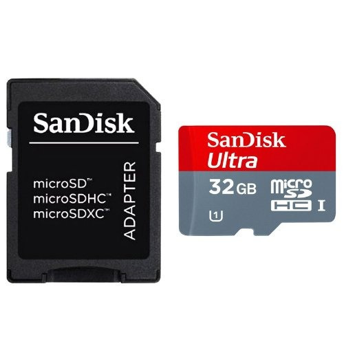 Memoria Micro Sd 32gb  Uhs-1 Sandisk Ultra 30mb/s Adaptador