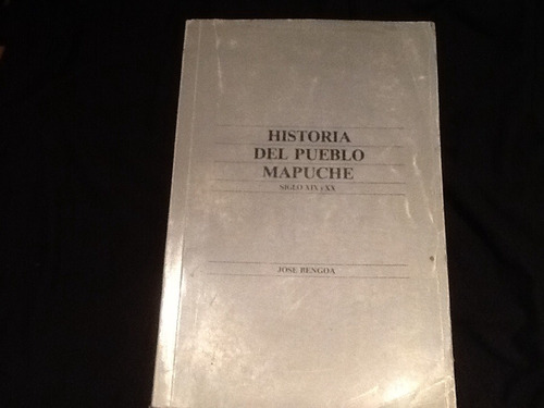 Historia Del Pueblo Mapuche. Siglos Xix-xx  - José Bengoa.