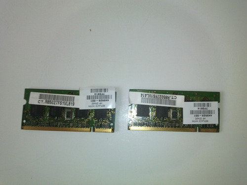 2gb Memoria Ram Ddr 2 Samsung Notebook 2x1gb