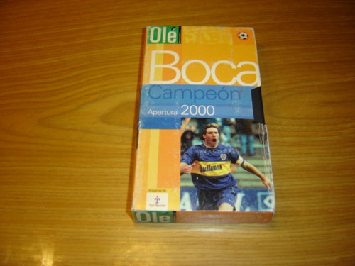 Boca Campeon Apertura 2000 Vhs Futbol Palermo