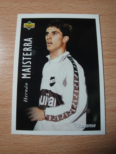 Figuritas Futbol 1995 Trading Card Platense Maisterra 150