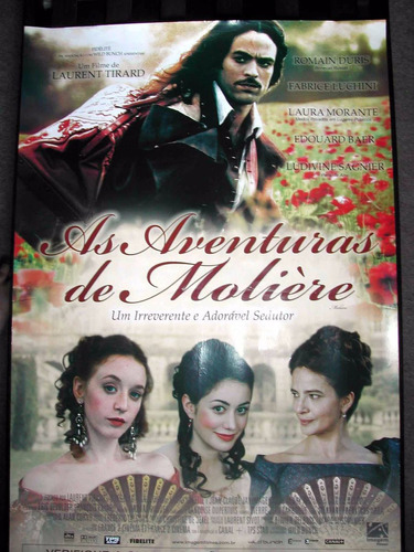 Poster  As Aventuras De Molière  Raro Original Para Cinema