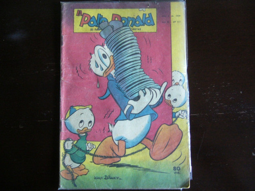 El Pato Donald Nº 517 De 1954 Disney Editorial Abril