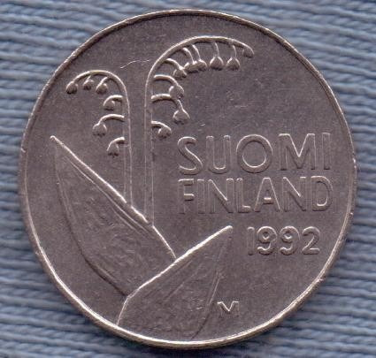 Finlandia 10 Pennia 1992 * Republica *