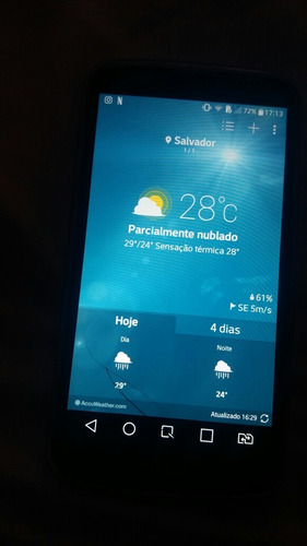 LG K10 Dourado