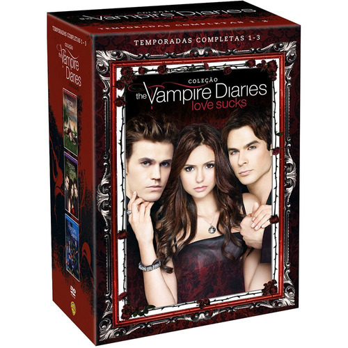 Coleção The Vampire Diaries Love Sucks 15(dvds)compre Ja Me