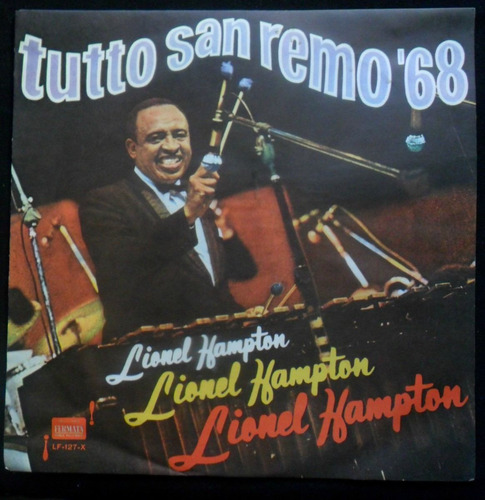 Lp Lionel Hampton Tutto San Remo 1968