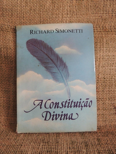A Constituição Divina Richard Simonetti 1989 Gráfica São Jos