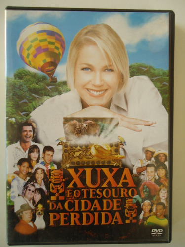 Dvd Original ` Xuxa E O Tesouro Da Cidade Perdida ´