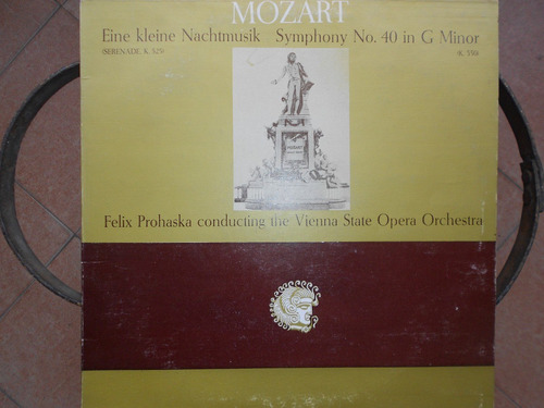 Mozart Sinfonia Nro 40 Disco Vinilo