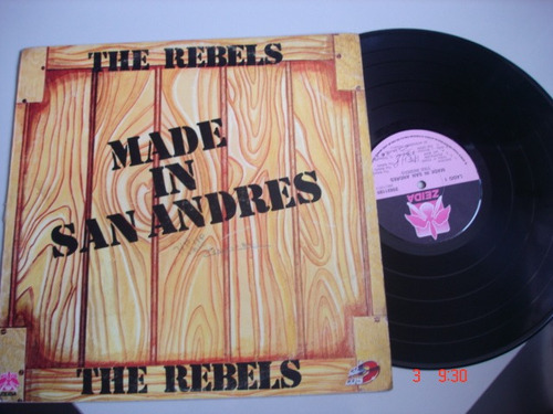 Vinyl Vinilo Lp Acetato The Rebels Made In San Andres