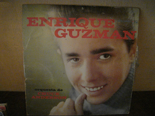 Enrique Guzman Lp Orquesta De Chuck Anderson Columbia R