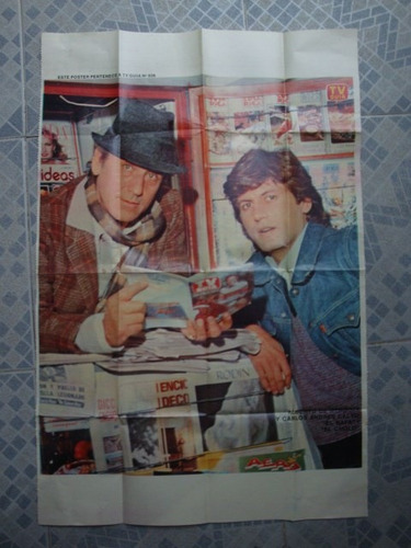 Poster Tv Guia 936 Alberto De Mendoza Carlos Calvo Dietrich