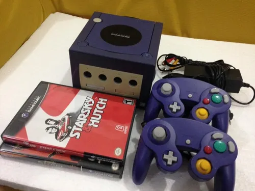 Game Cube Nintendo Com 2 Controles E 2 Jogos (Usado)