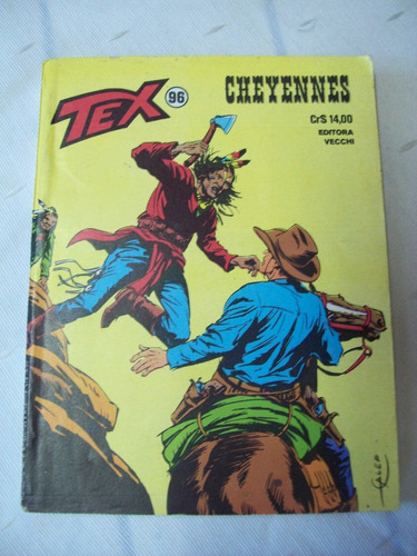 Tex Nº 96: Cheyennes - 1ª Edição - 1979 - Ed. Vecchi