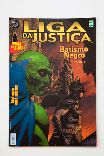 Hq - Liga Da Justiça - Batismo Negro