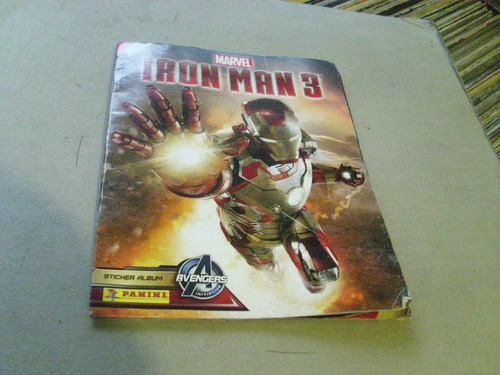 Iron Man 3 Album De Figuritas No Esta Completo