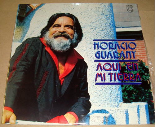 Horacio Guarany - Aqui En Mi Tierra - Lp Argentino / Kktus