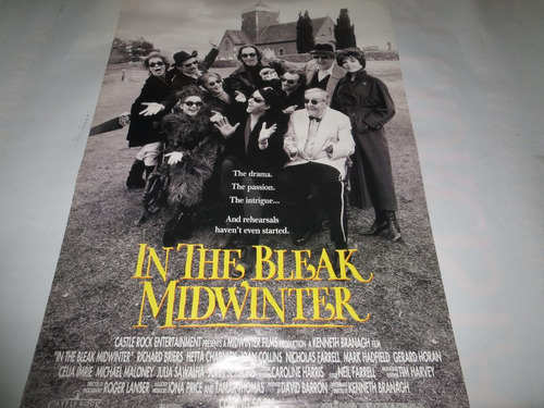 Poster Original De La Pelicula In The Bleak Midwinter