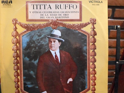 Titta Ruffo - Celebradas Grabaciones - Vinilo Argentino