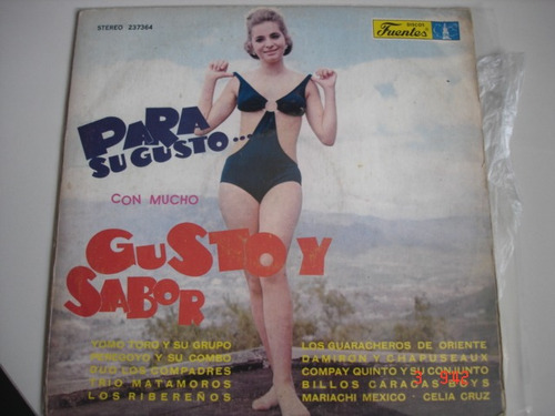 Vinyl Vinilo Lp Acetato Para Su Gusto Con Mucho Gusto Y Sabo