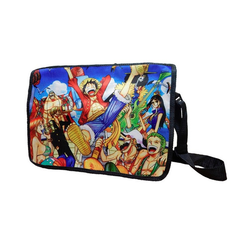 One Piece Mochila Portafolio Tripulacion Mugiwara Luffy