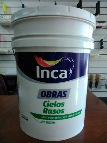 Pintura Cielos Rasos Inca 20 Lts