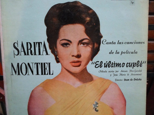 Sarita Montiel - El Ultimo Cuple - Vinilo Lp