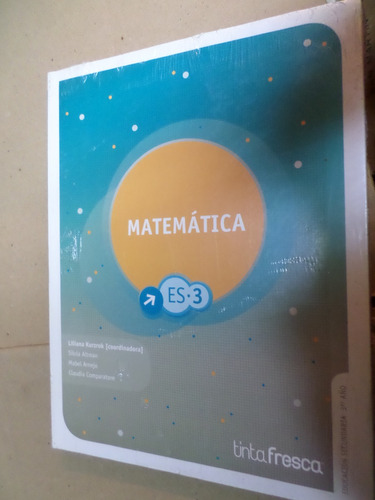 Matemática Es.3 ,altman ,arnejo ,comparatore , Tinta Fresca