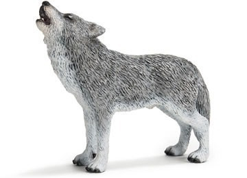 Lobo  Schleich, Replica Original Pintado A Mano