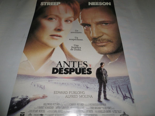 Poster Original De La Pelicula Antes Y Despues