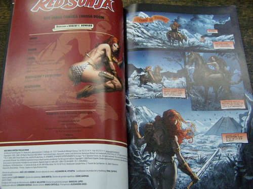 Imagen 5 de 6 de Red Sonja Contra Thulsa Doom Y Retorno Thulsa Doom * 2 Tomos