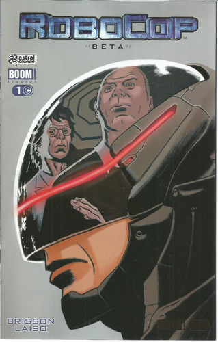 Robocop Beta Nº 01 - Editora Alto Astral - 28 Páginas Em Português - Formato 17 X 26,6 - Capa Mole - 2014 - Bonellihq Cx73 Fev24