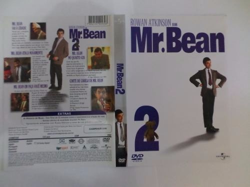 Mr. Bean Vol 2 Rowan Atkinson Dvd Lacrado Universal Filmes