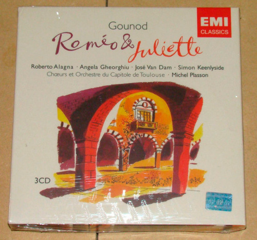 Gounod Romeo & Juliette 3 Cd Nuevo Sellado / Kktus