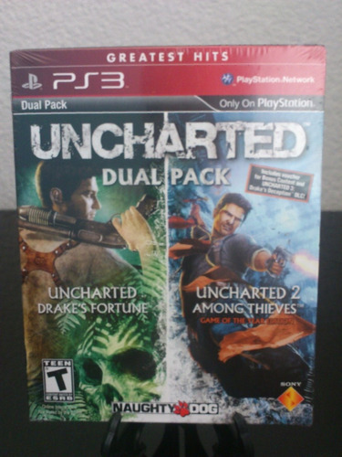 Uncharted Dual Pack Ps3 Nuevo Citygame
